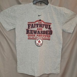 Nike Redsox 2007 World series kids shirt